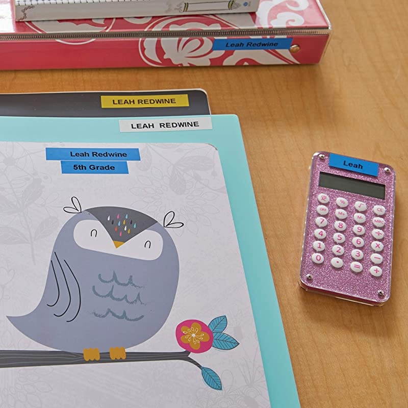 DYM16952 Authentic LetraTag Labeling Tape for LetraTag Label Makers Black print on Clear pastic tape 12 W x 13 L 1 roll 16952