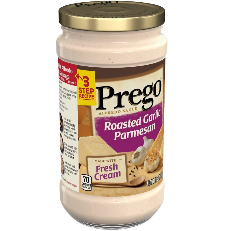 Prego Roasted Garlic Parmesan Alfredo Sauce 14.5oz