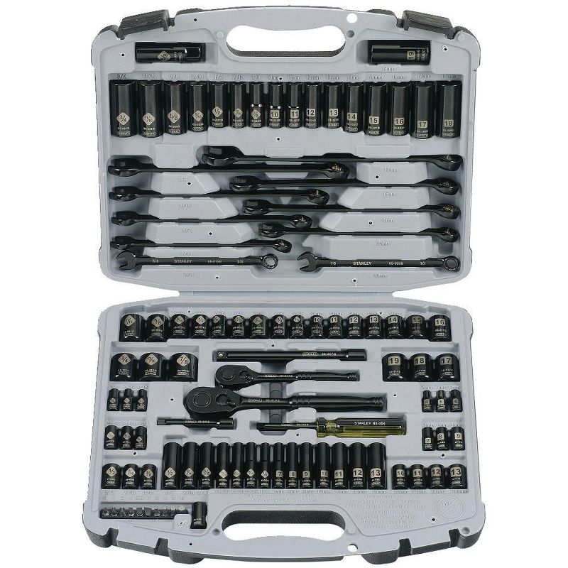Stanley 92-839 99-Piece Black Chrome Socket Set