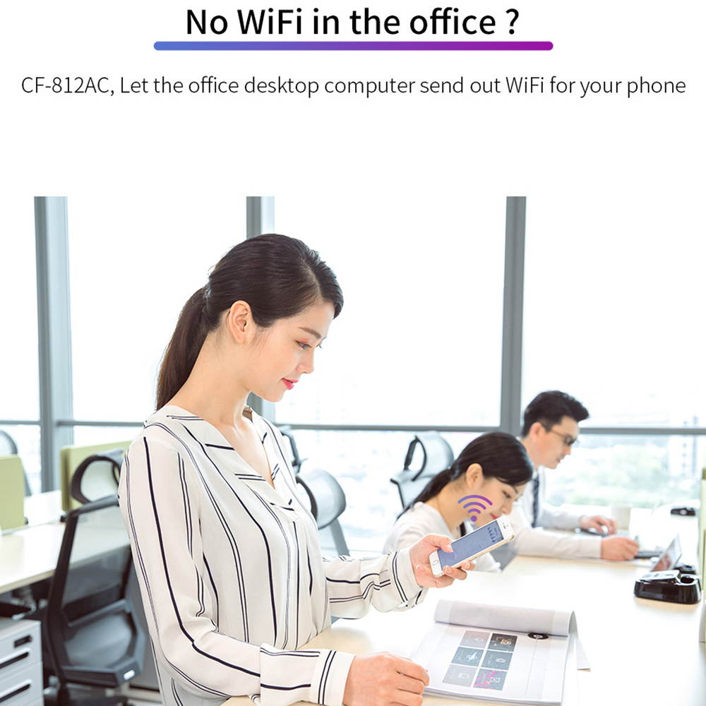 High Speed USB 3.0 Wireless Wifi Adapter Dual Band 2.4 +5 GHz 1300 Mbps 802.11AC 802.11 a/b/n/g/ac Wifi Antenna Network Card Wireless Adapter Support Windows XP/Vista/7/8/10 Mac OS