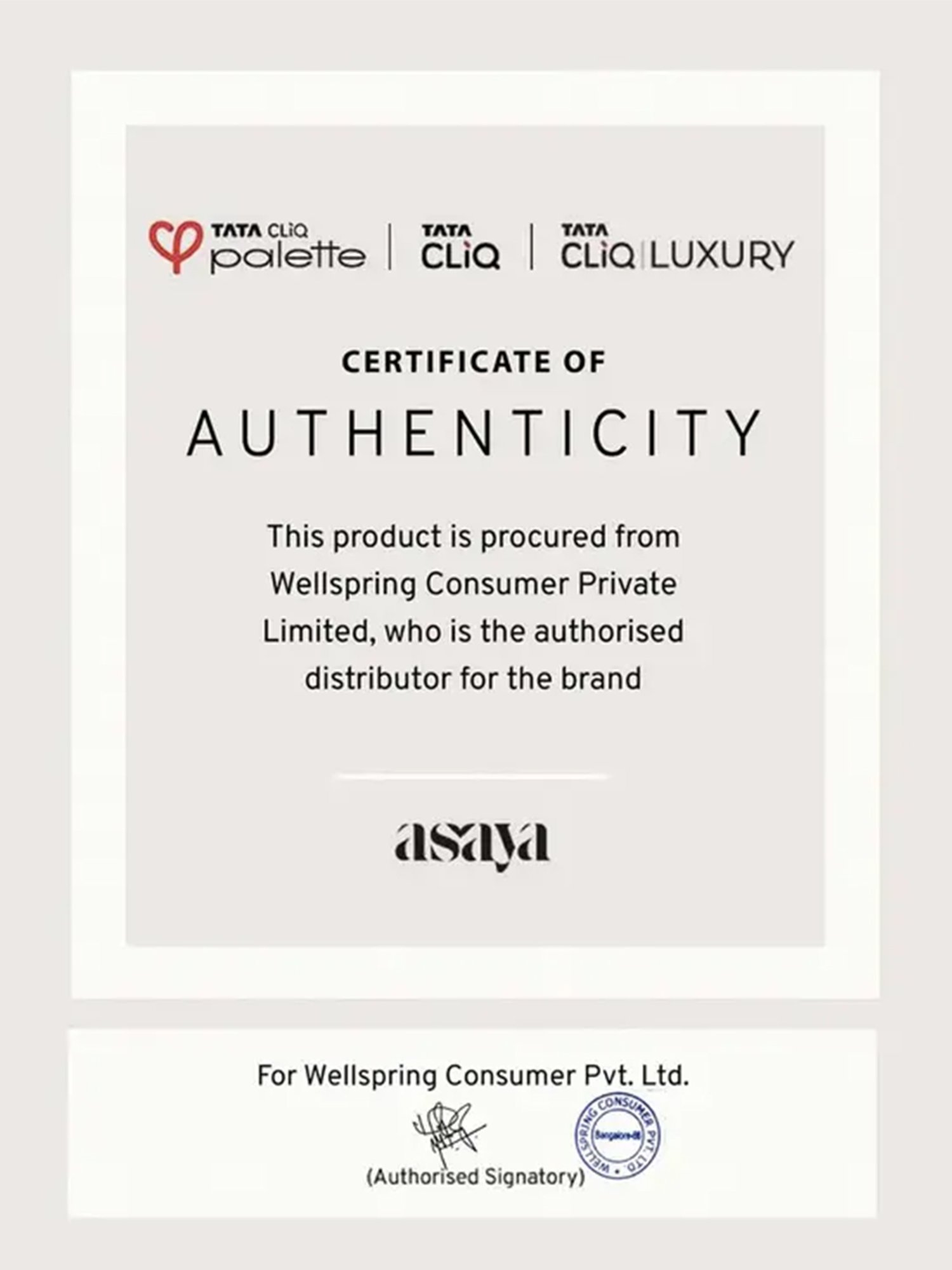 Asaya Broadspectrum Waterproof Sunscreen Spray SPF 50+ - 100 ml