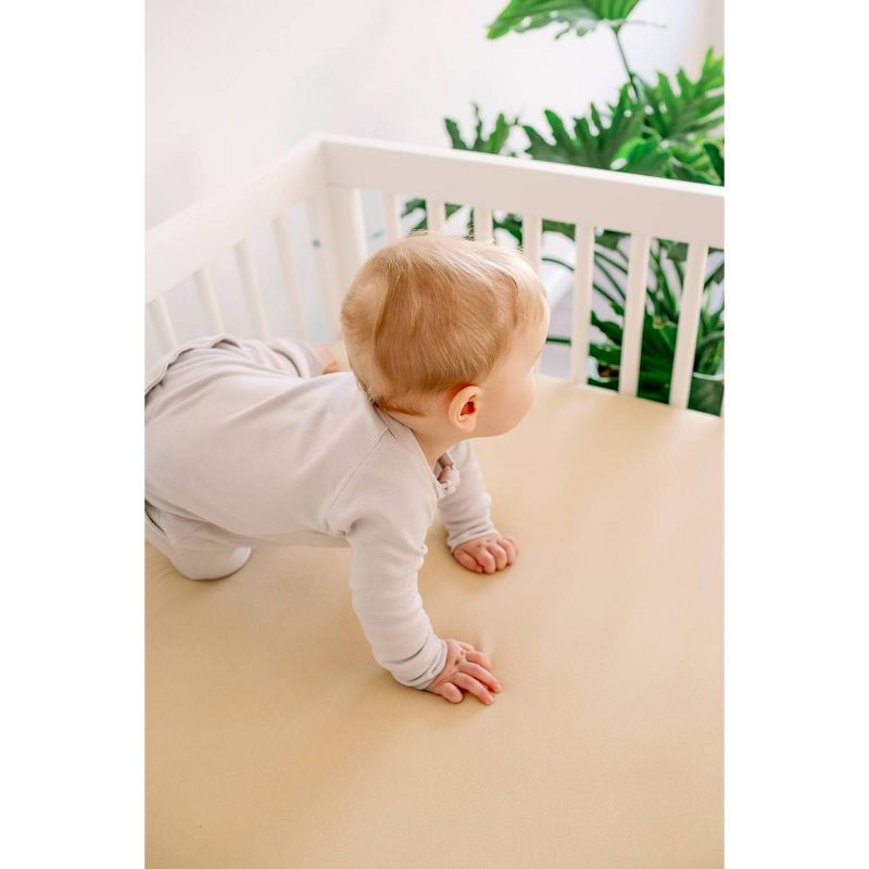 Goumi Baby Organic Over The Rainbow Fitted Sheet Set - 2pc