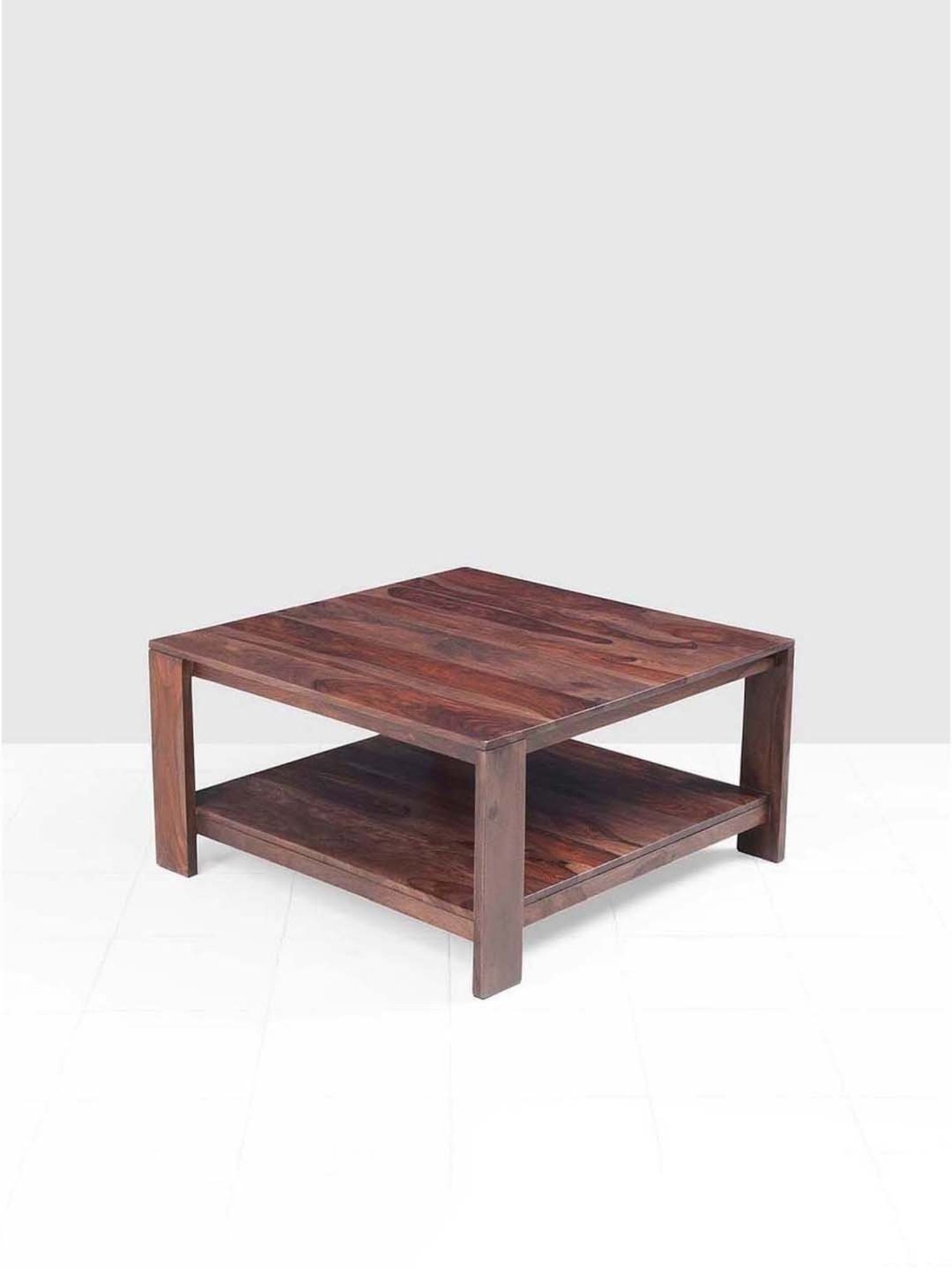 Fabindia Brown Sheesham Wood Coffee Table