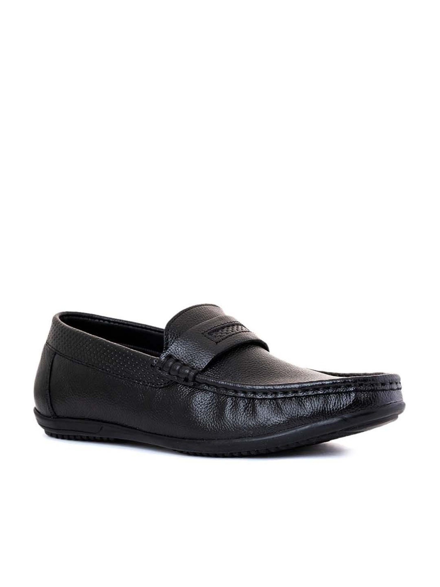 Khadim Men's Black Casual Loafers