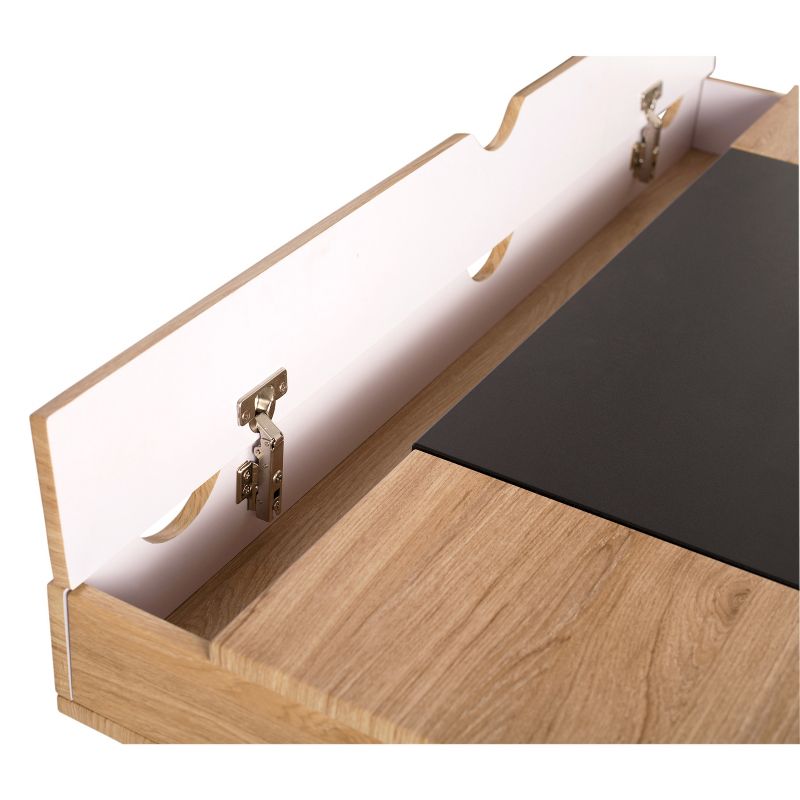 Nook Office Desk Graphite Heather - Calico Designs