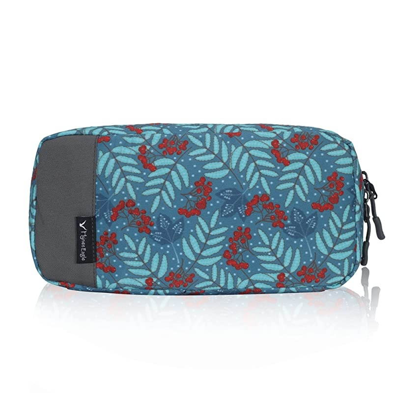 Cord Organizer Small Electronics Case Gadget Pouch Phone Accessories Storage Bag Cherry