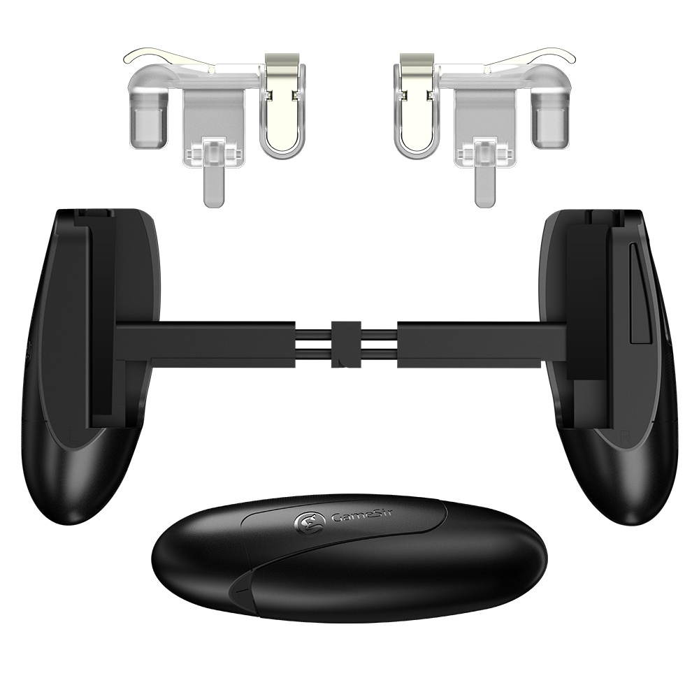 GameSir F2 Foldable Phone Holder Gamepad Trigger Fire Assistant Tool for PUBG Mobile Game