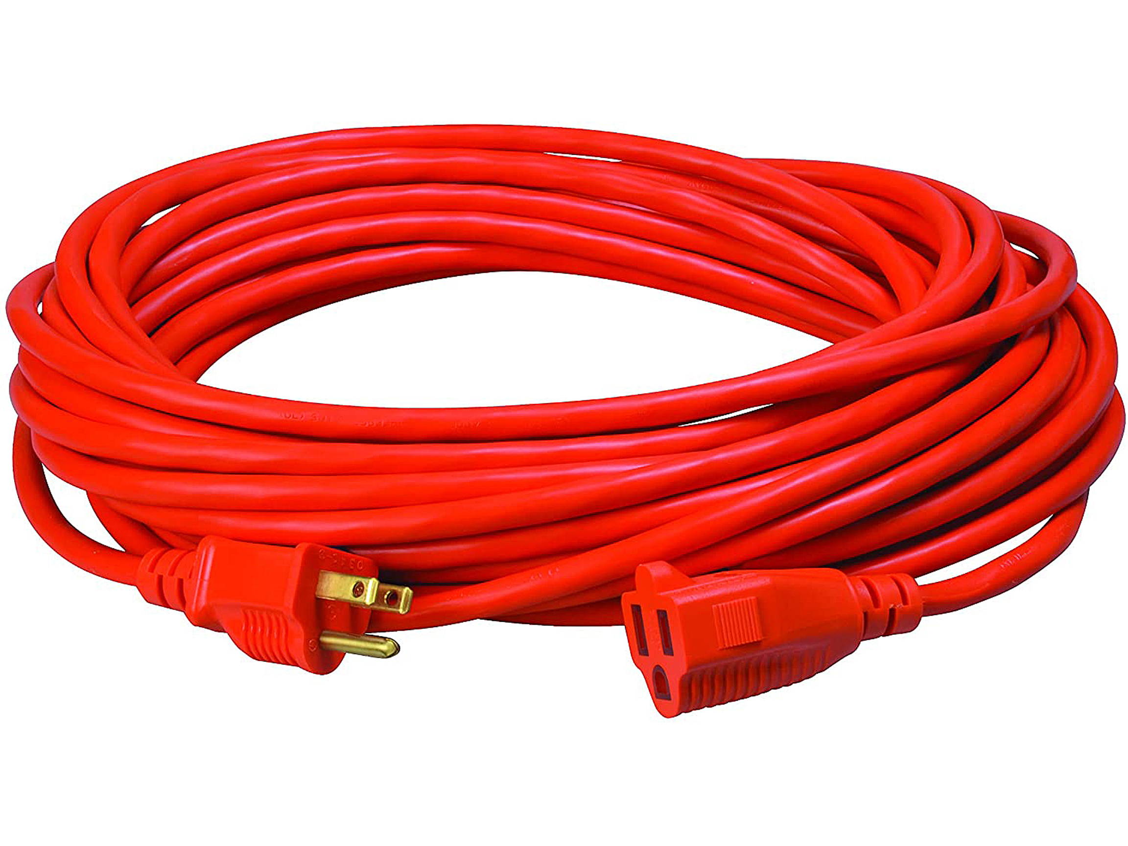 cci Model 023088803 50 ft. Vinyl Outdoor Extension Cord, 50 ft., 13 Amp, Orange