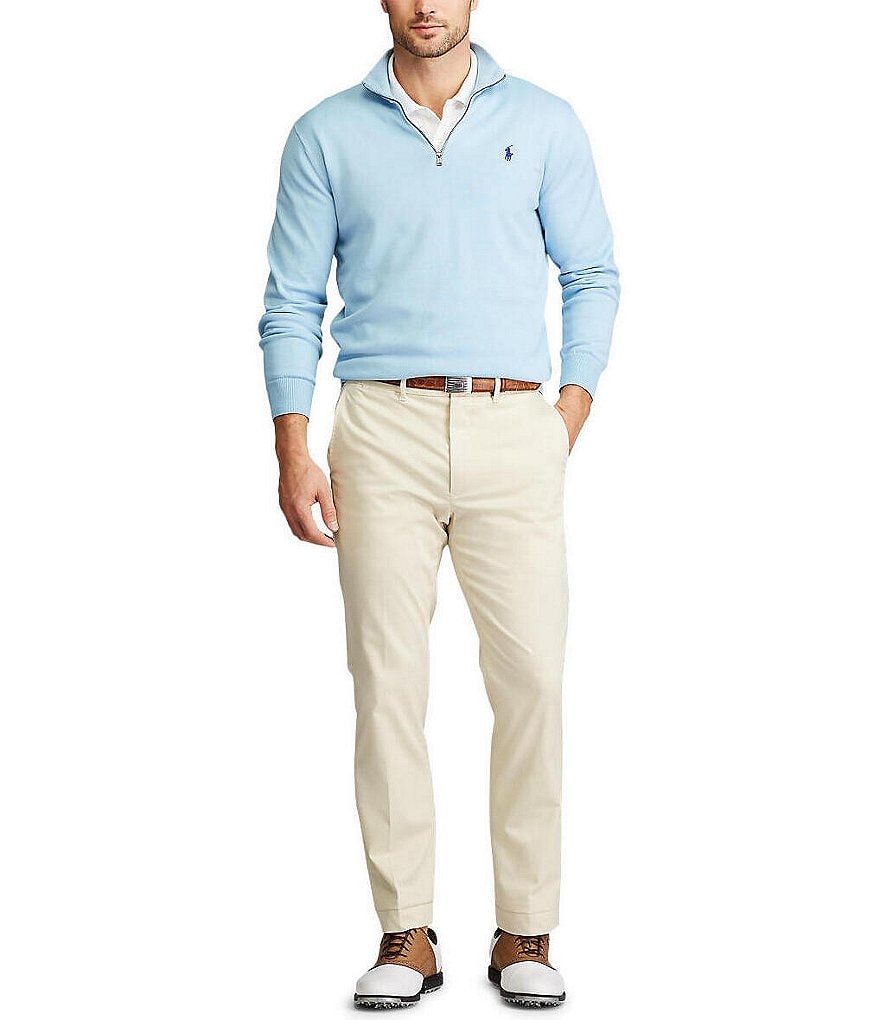 Daniel Cremieux Signature Solid Flat-Front Performance Stretch Pants