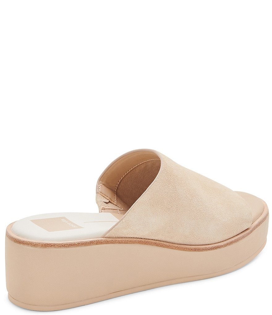 Dolce Vita Freta Suede Wedge Sandals