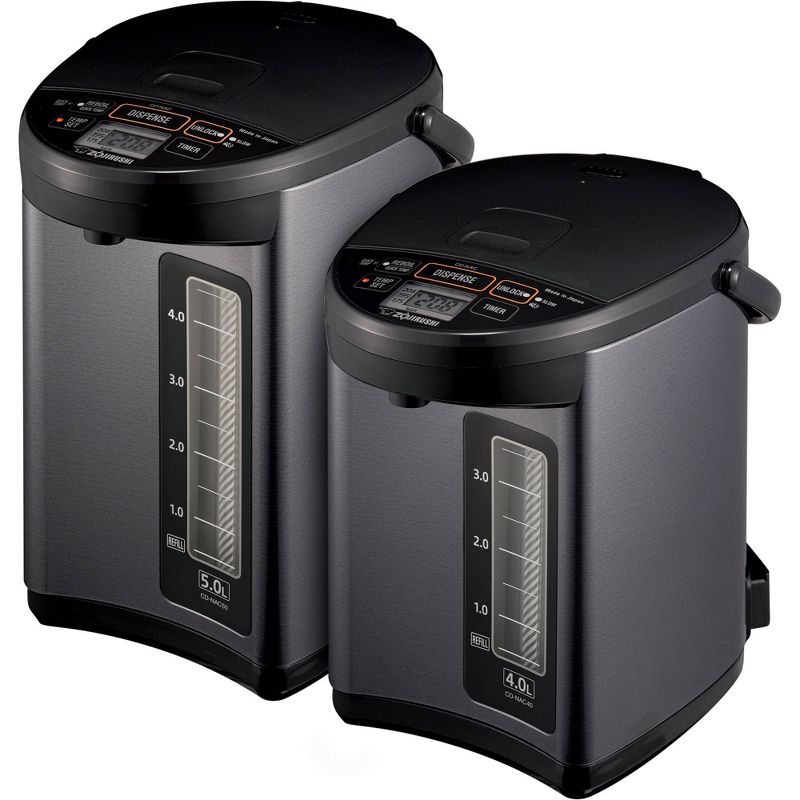 Zojirushi CD-NAC50BM Micom Water Boiler & Warmer - Metallic Black