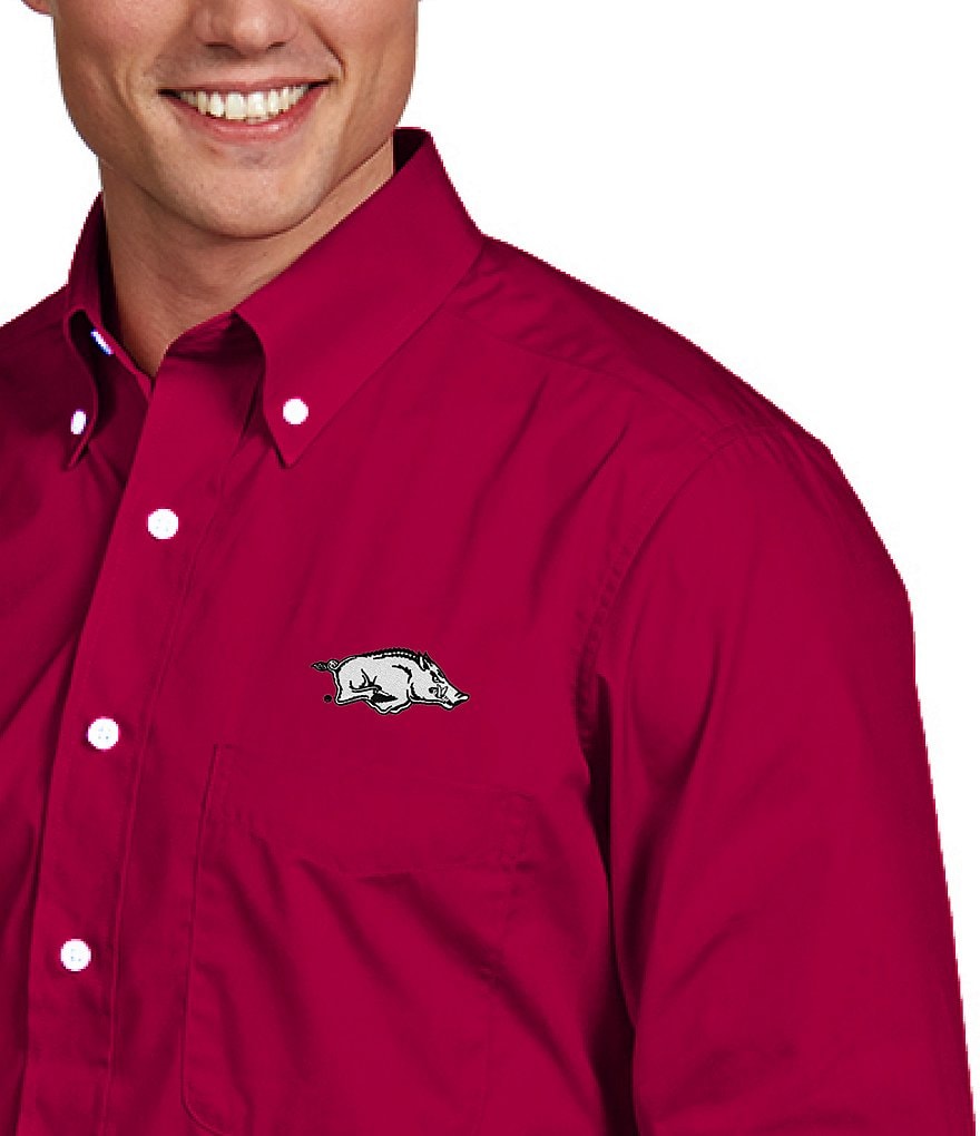 Antigua NCAA Dynasty Long-Sleeve Woven Shirt