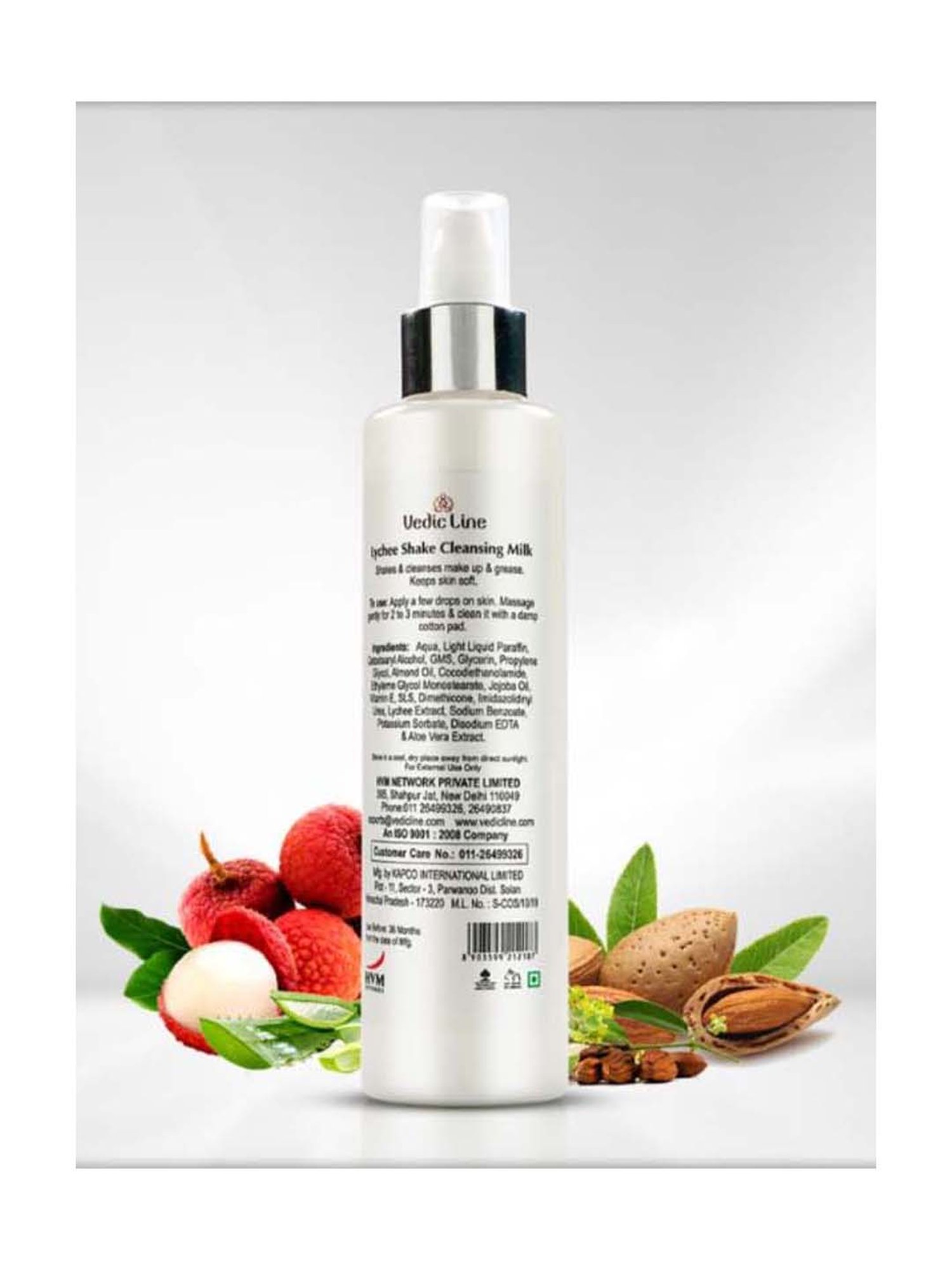 VEDIC LINE Lychee Shake Cleansing Milk - 200 ml