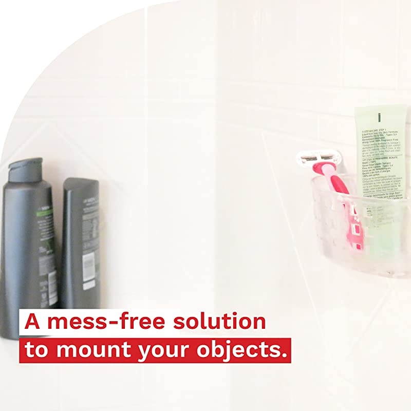 Double Sided Acrylic Mounting Tape Removable, Clear, 1-Inch x 450-Inch, Weatherproof Adhesive for Brick, Walls- Indoor and Outdoor Applications