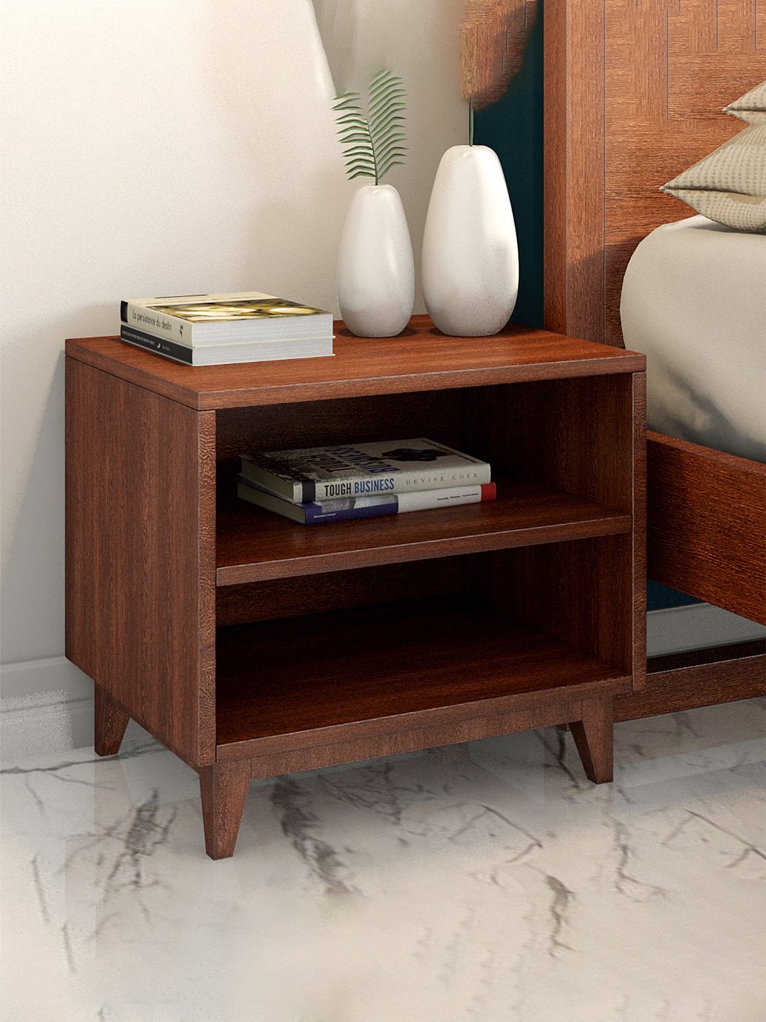 Pure Turner Night Table in Brown Colour