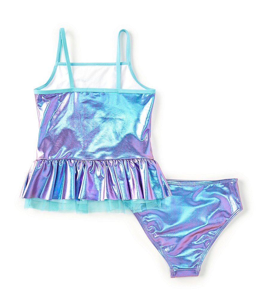 Tea Collection Little Girls 2-6 Printed Ruffled Tankini