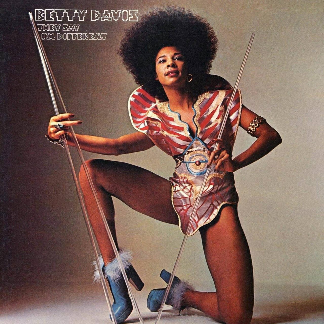 Betty Davis They Say I'm Different LP (Red Vinyl)