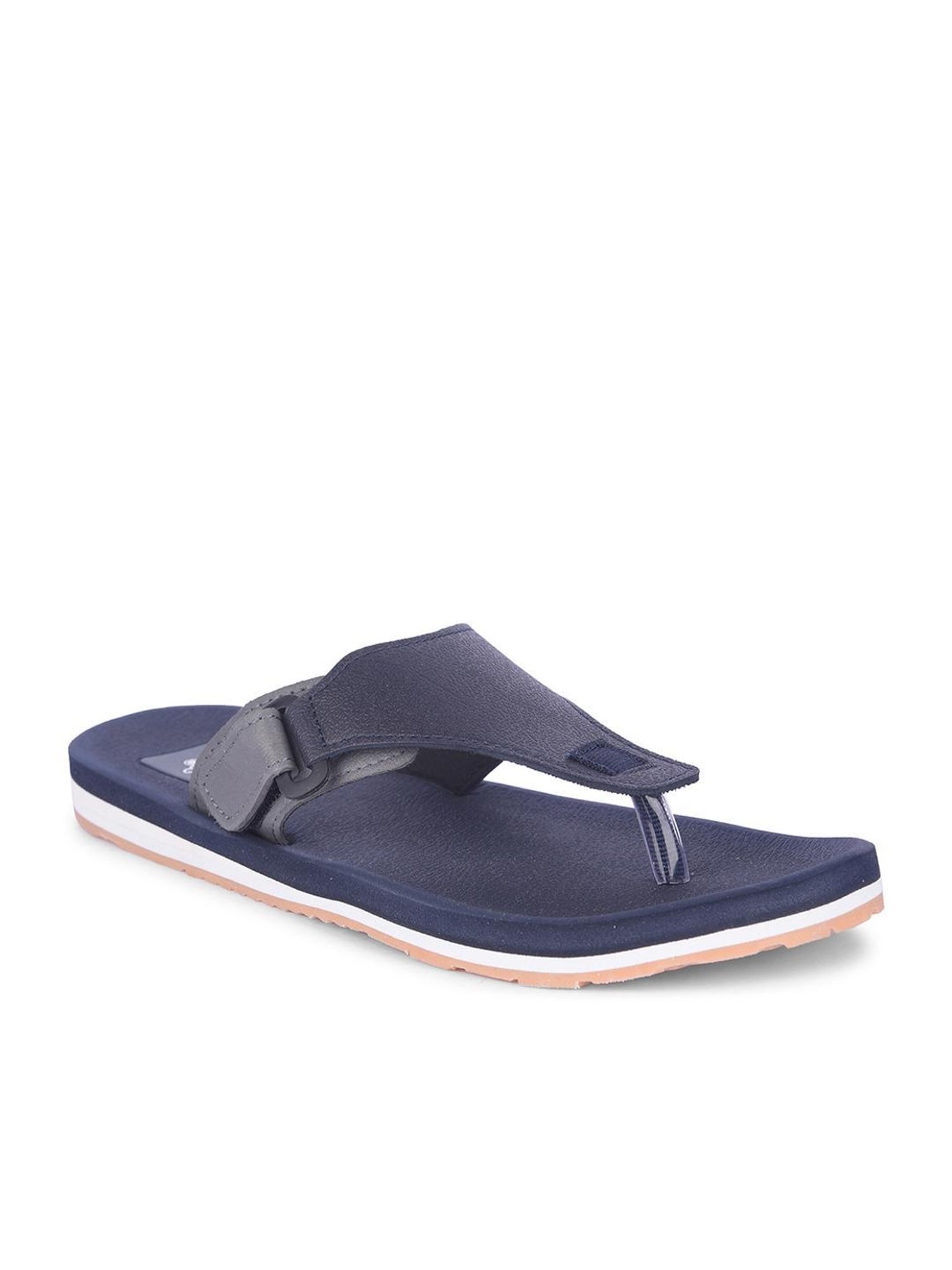 Aha by Liberty Men's Navy Thong Sandals