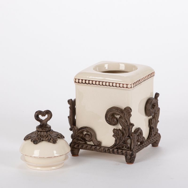 Easter 9.0" Bunny & Carrot Bubble Jars St/2 Easter  -  Decorative Jars