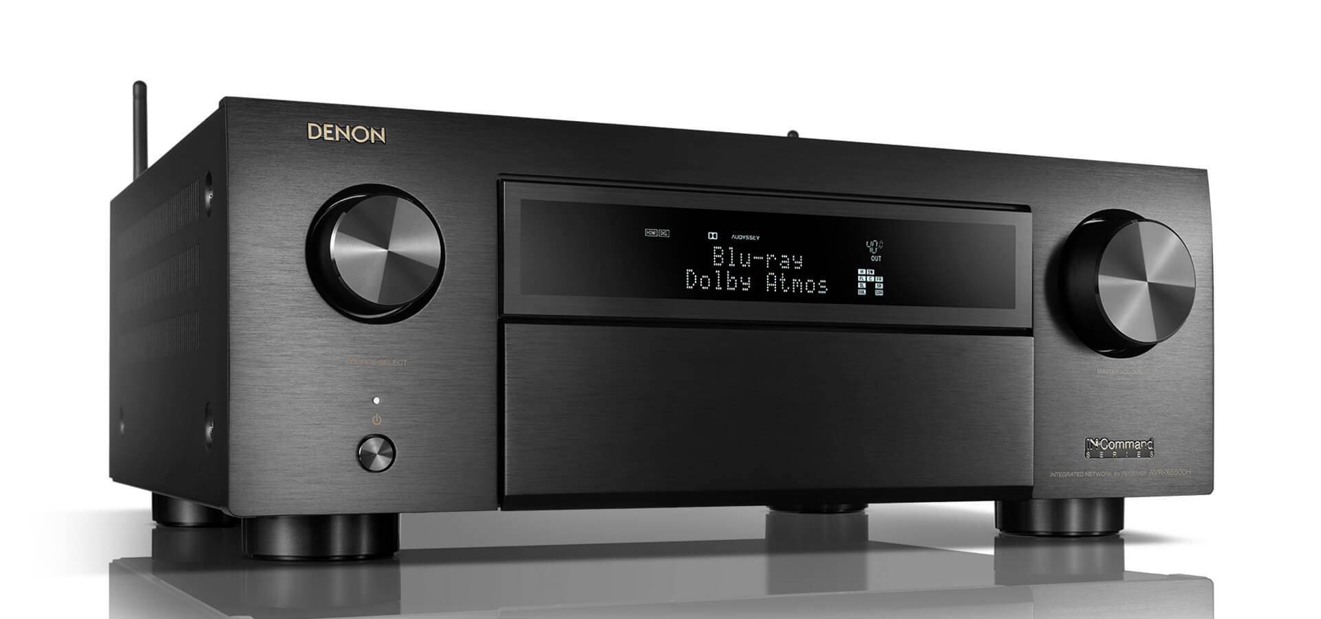 Denon AVR-X6500H 11.2 CH 4K Ultra HD AV Receiver with HEOS