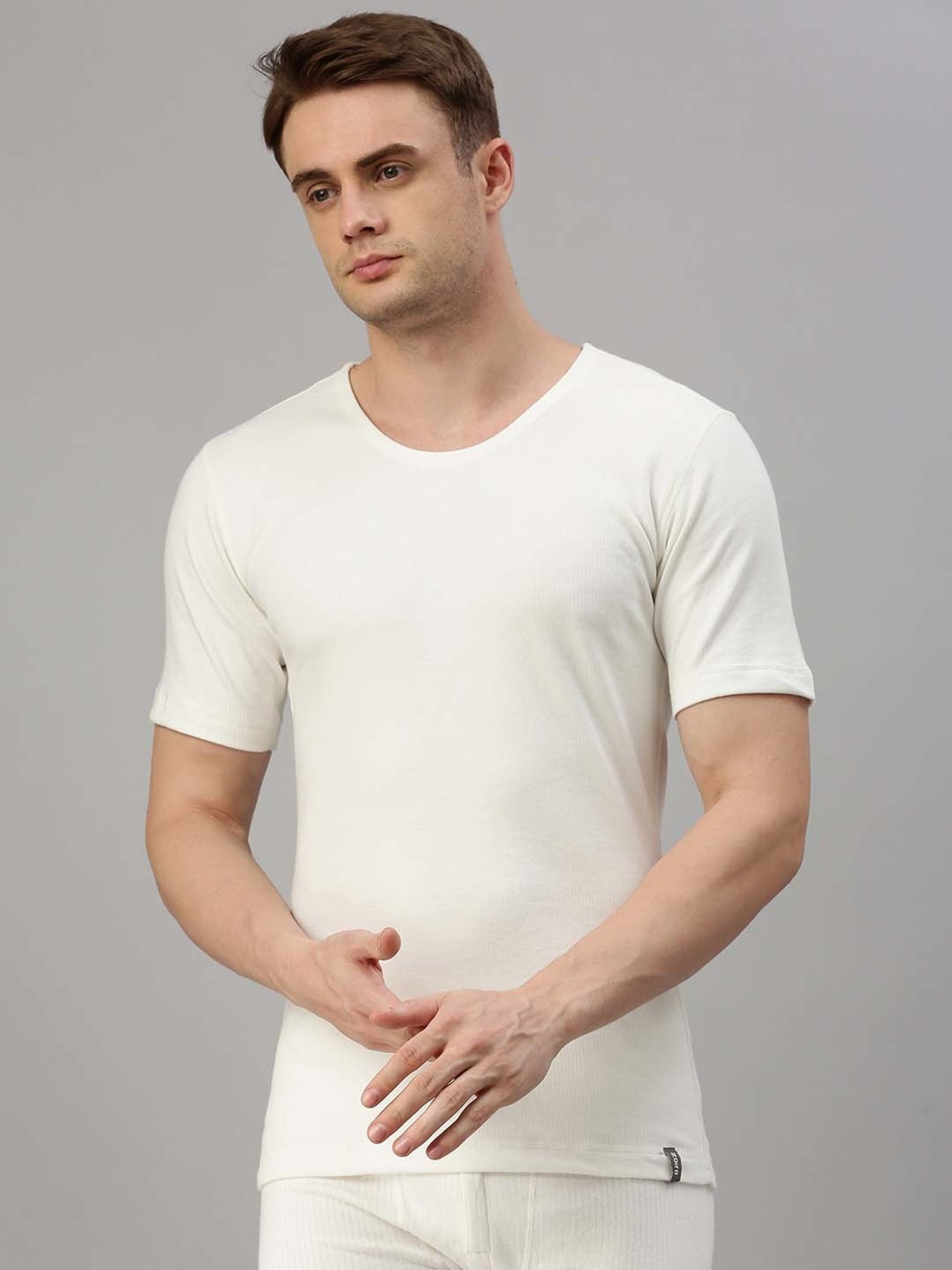 Zoiro Ivory White Thermal Top