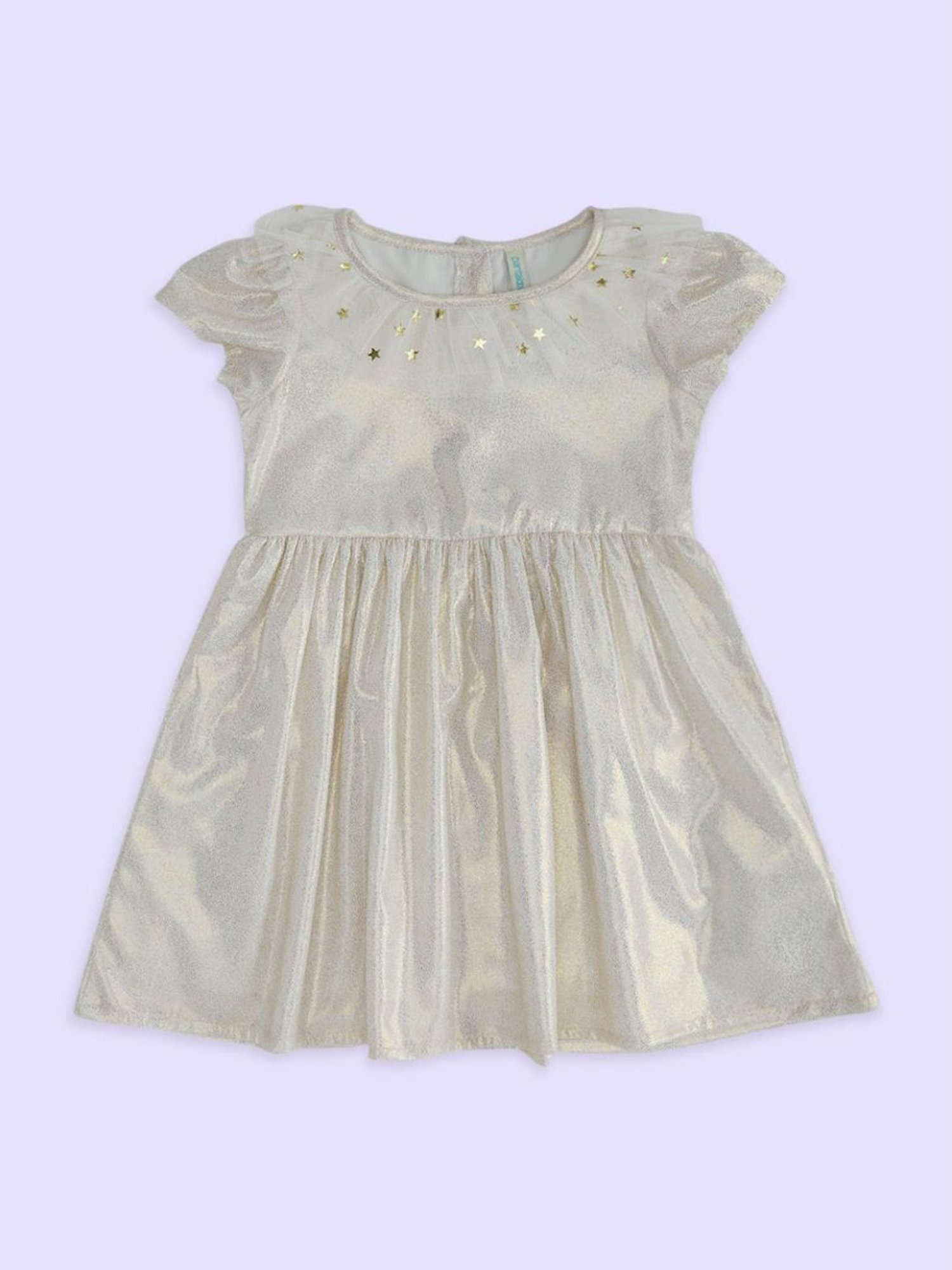 Pink Chick Kids Navy Solid Party Gowns