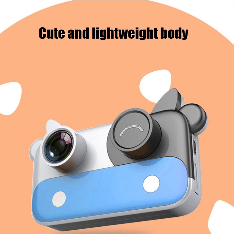 Kids Camera, Cow WIFI Kids Camera Mini SLR Cartoon Digital Camera