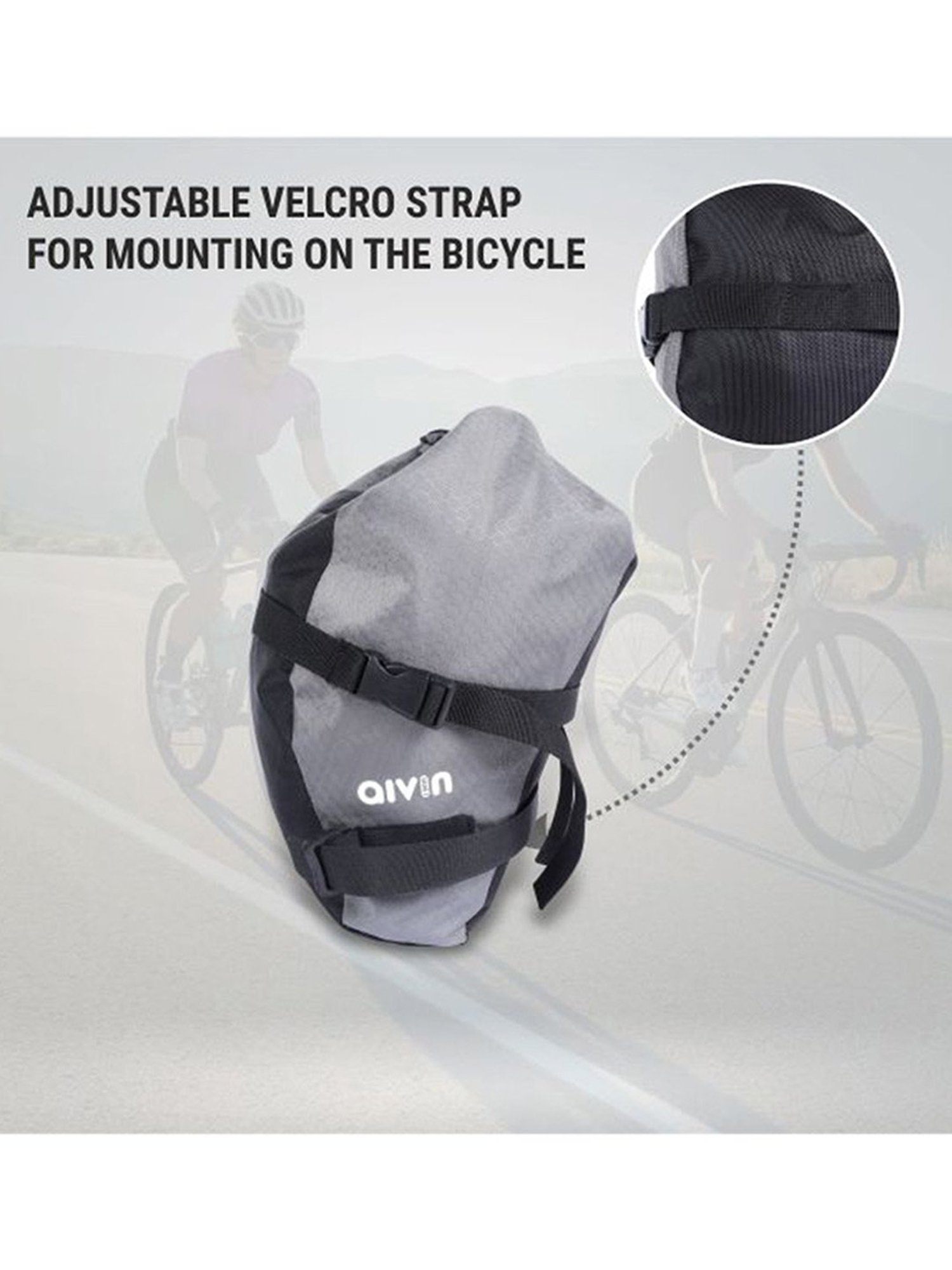 AIVIN Race Saddle Bag (Grey)