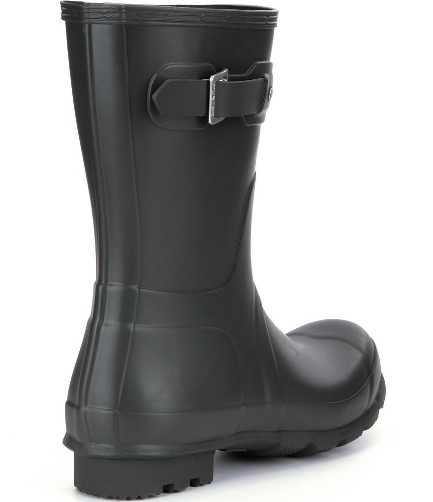 Hunter Men's Original Short Waterproof Rain Boots