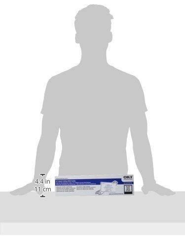 Oki High Yield Black Toner Cartridge, 2500 Yield (44250716)