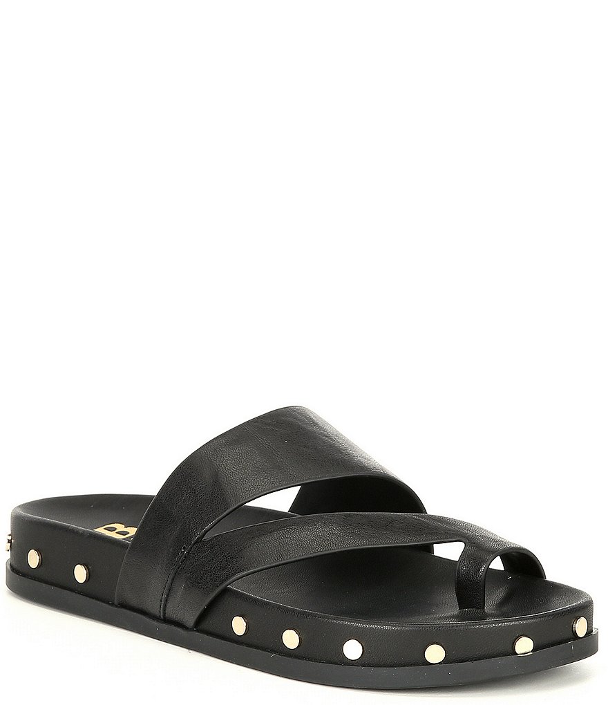 GB En-Core Leather Studded Slides