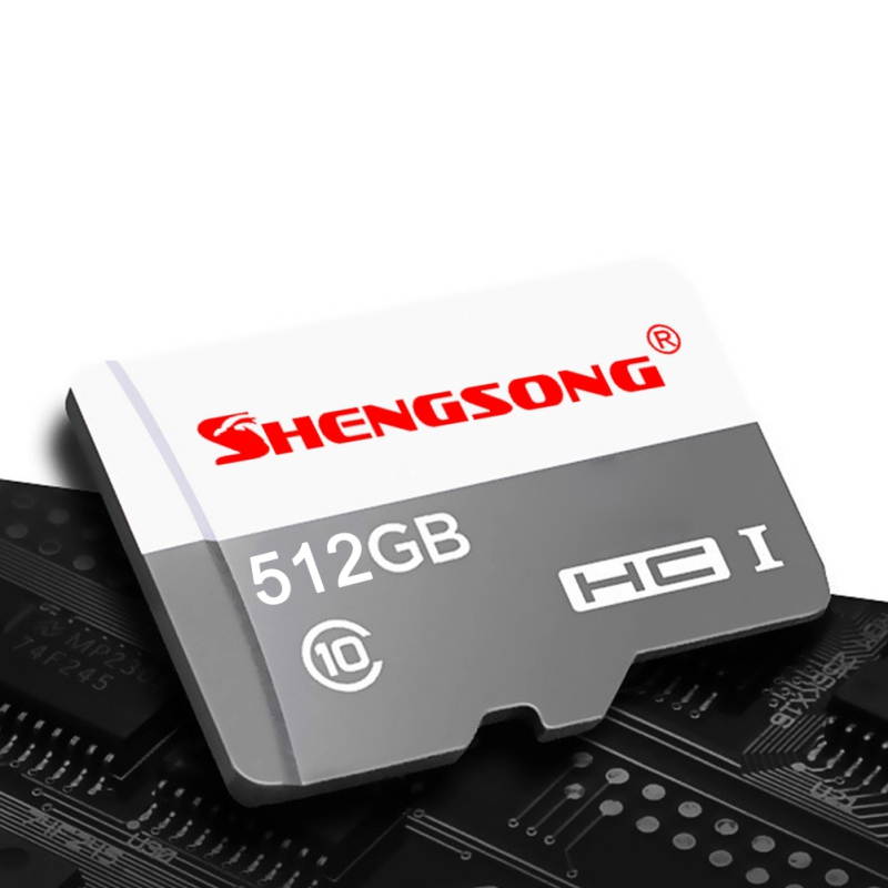 512GB Micro SD Card with Adapter SD Memory Cards (Class 10 High Speed) for Camera, TF Memory Card for Phone Computer Game Console, Dash Cam, Camcorder, GPS, Surveillance, e-Reader, Drone(512gb)