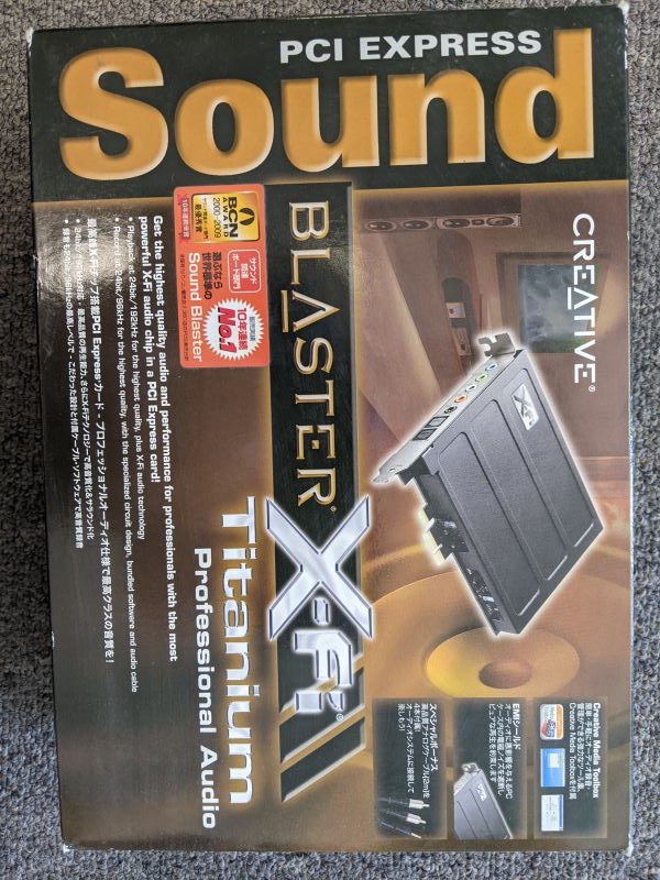 Sound Blaster Audigy Rx - E-mu - Pci Express - 24 Bit - Internal (70sb155000001)