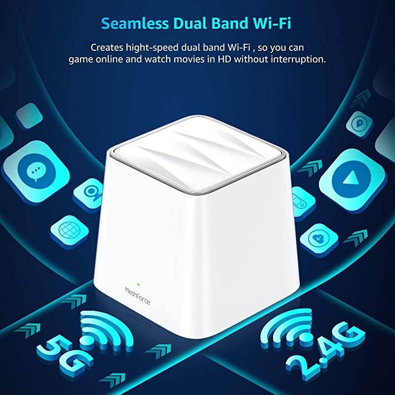 Velop Mesh Router Wall Mount Node Holder for Velop Whole Home Mesh WiFi System Router Holder Router Bracket Fits AC DualBandTriBand Velop Models