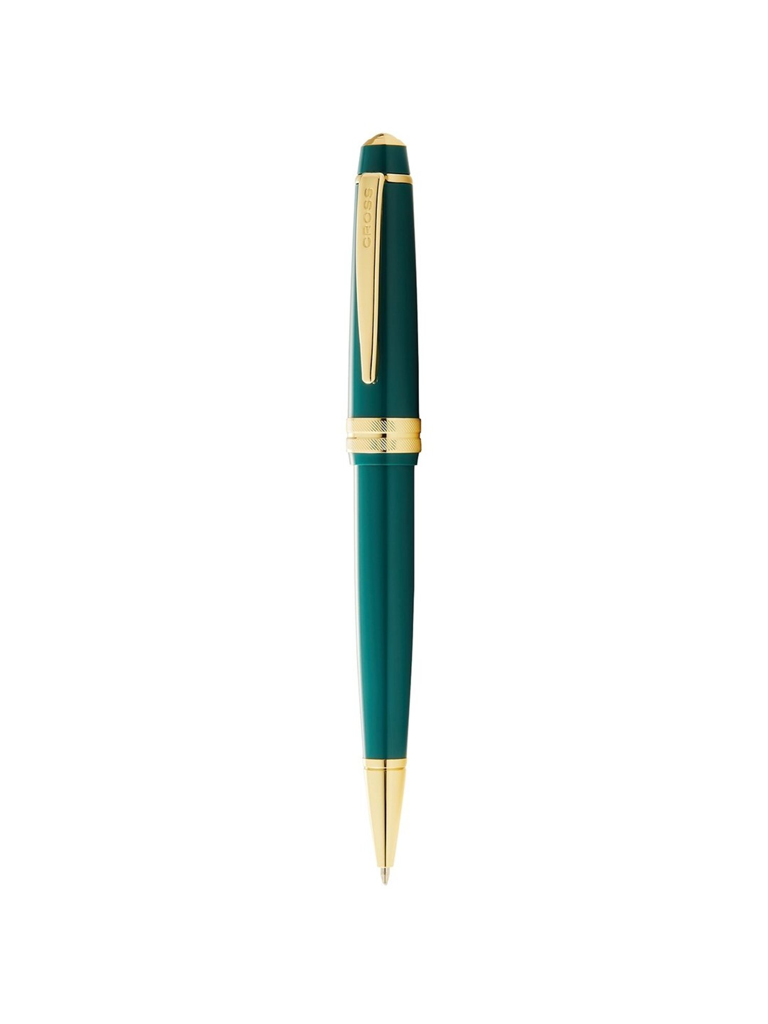 Cross Teal & Gold Resin Ballpoint Pen
