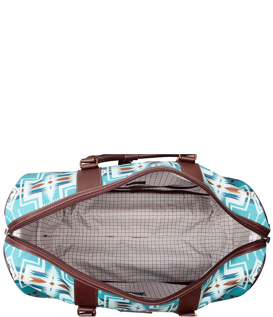 Pendleton Harding Aqua Rolling Duffel