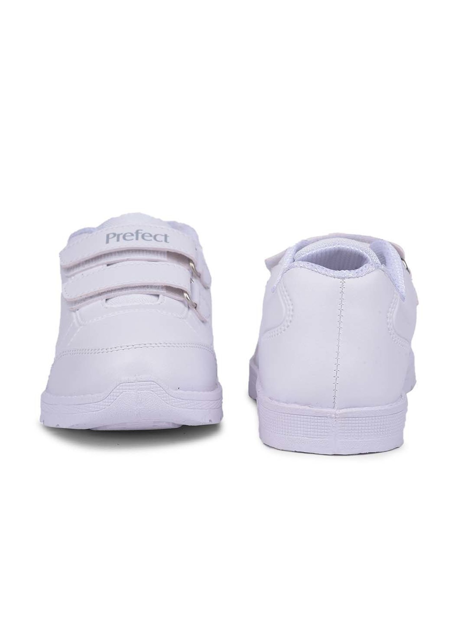 Prefect By Liberty Kids White Velcro Shoes