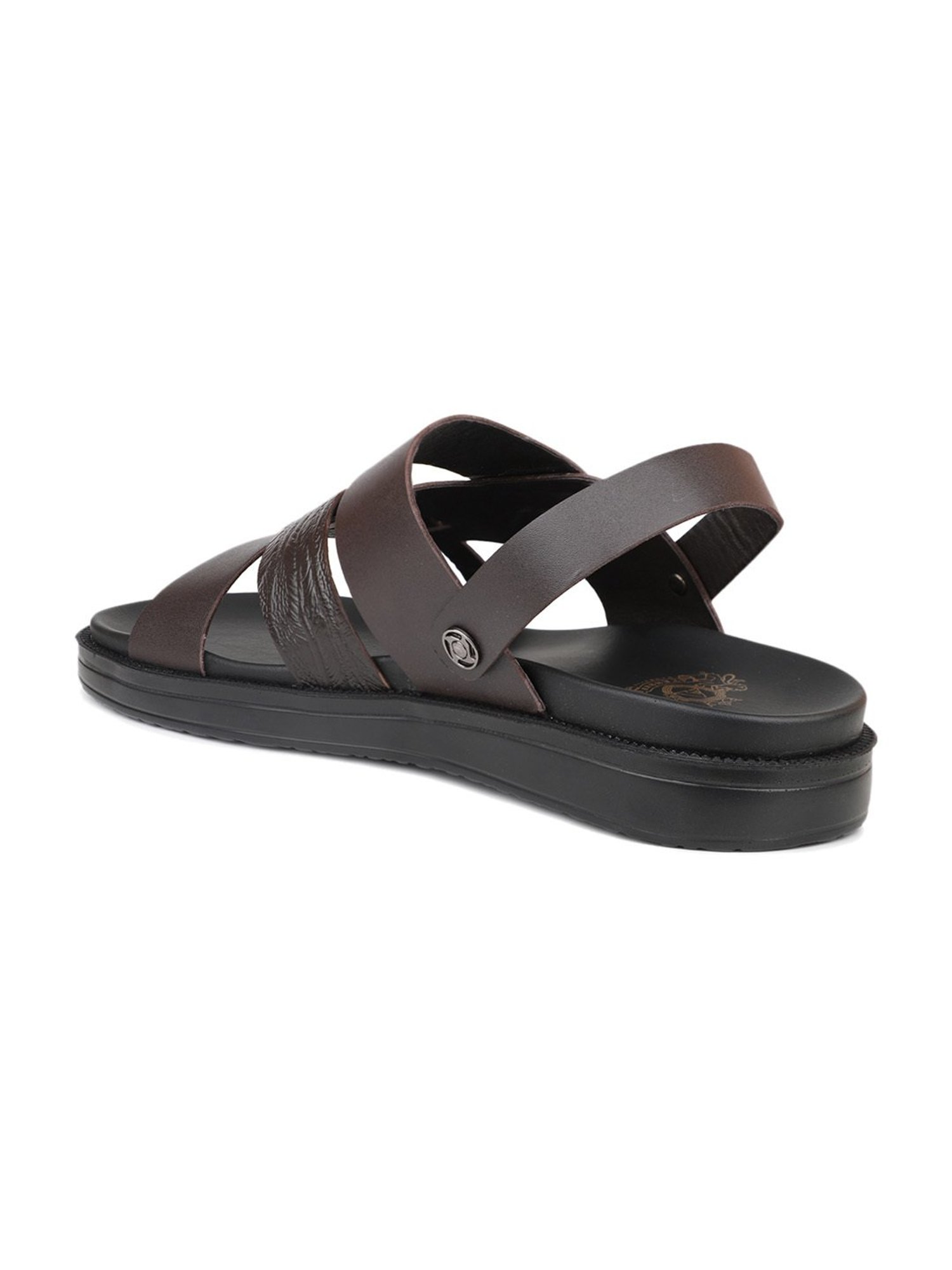 Atesber by Inc.5 Men's Brown Sling Back Sandals