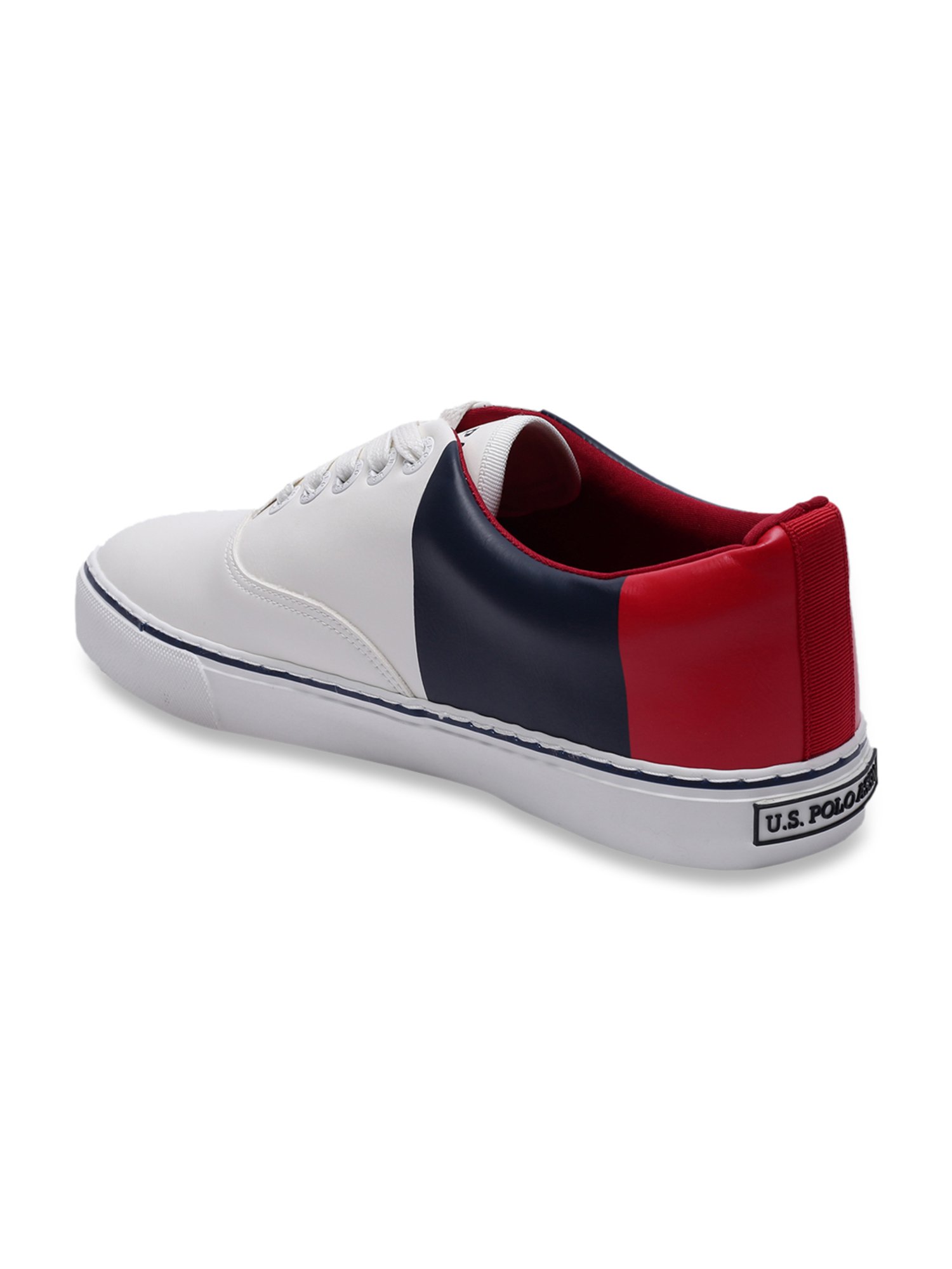 U.S. Polo Assn. Men's Sander Off White Casual Sneakers