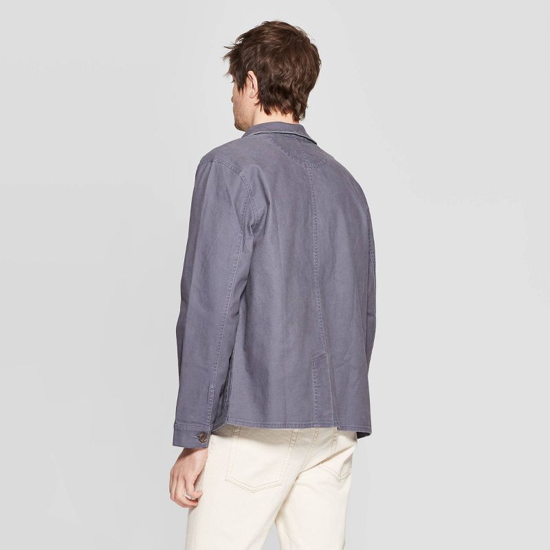 Men's Casual Fit Lightweight Chore Jacket - Goodfellow & Co™ Gray 2XL