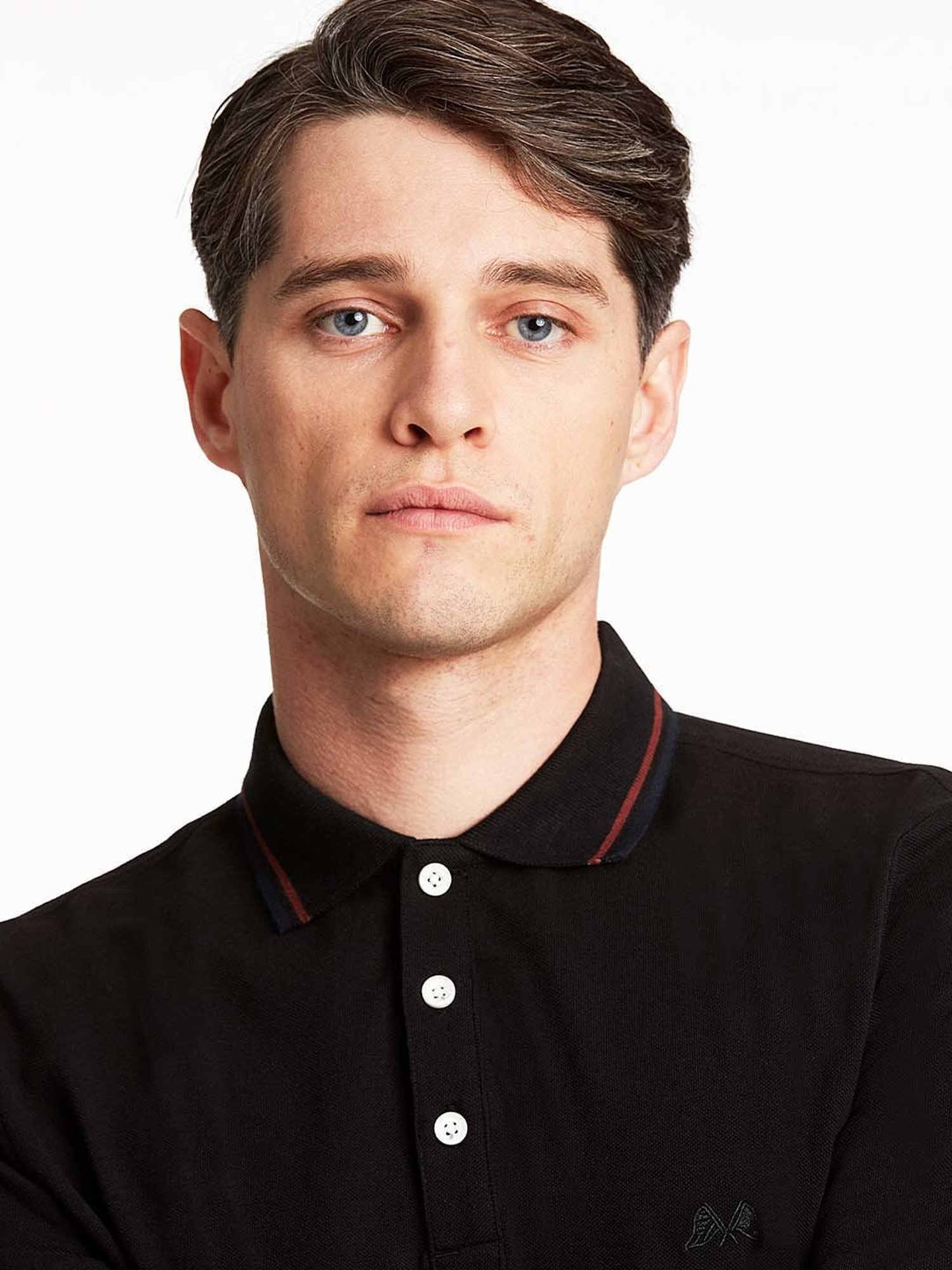 Lindbergh Black Polo T-Shirt
