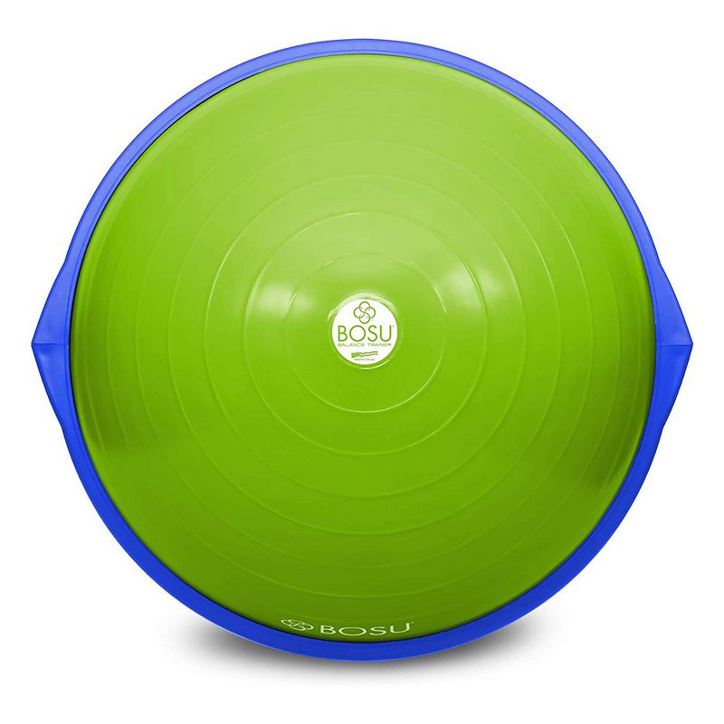 Bosu 72-10850 Home Gym Equipment The Original Balance Trainer 65 cm Diameter, Green and Blue
