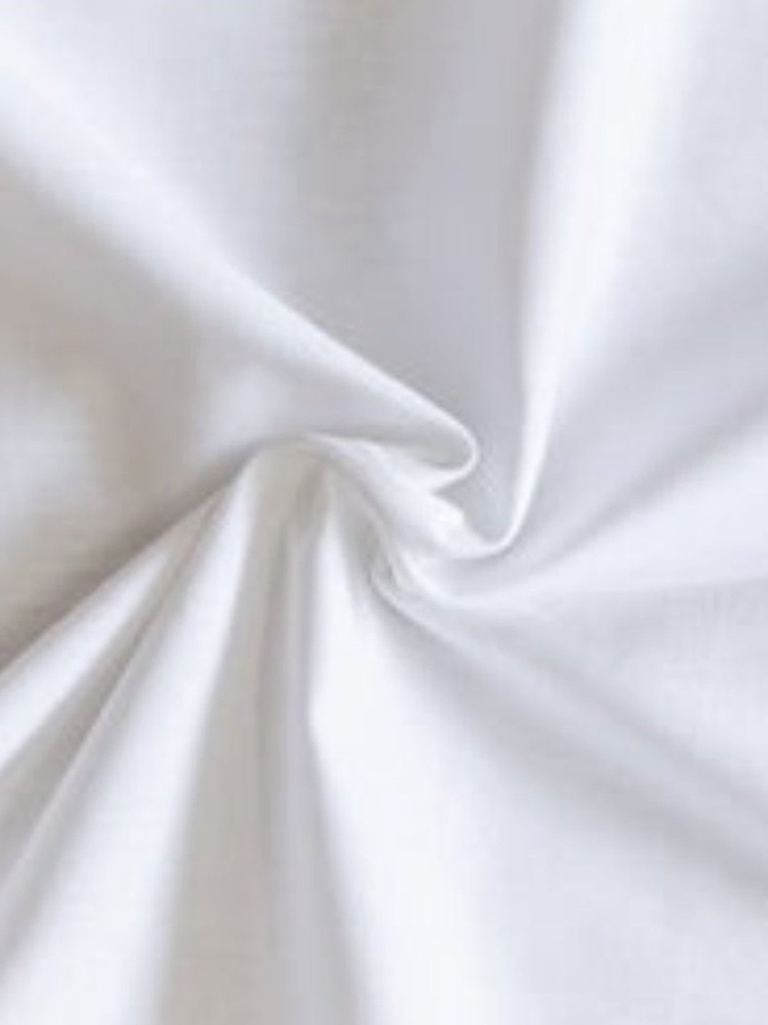 Stoa Paris Snow White Polyester 300 TC Double Bedsheet with 2 Pillow Covers