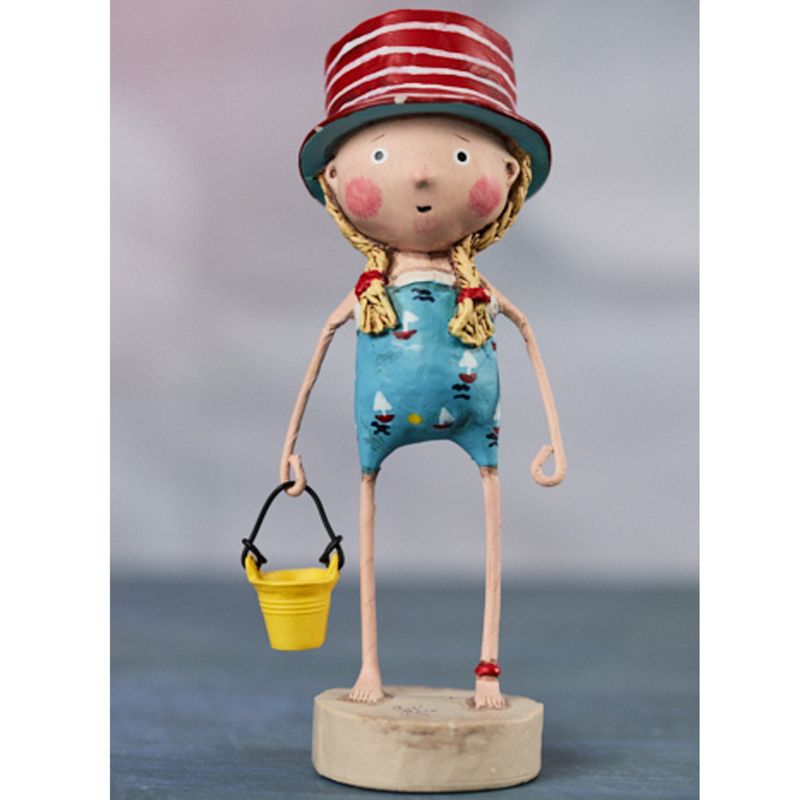 Lori Mitchell 5.5" Fun In The Sun Summer Beach Sand Bucket  -  Decorative Figurines