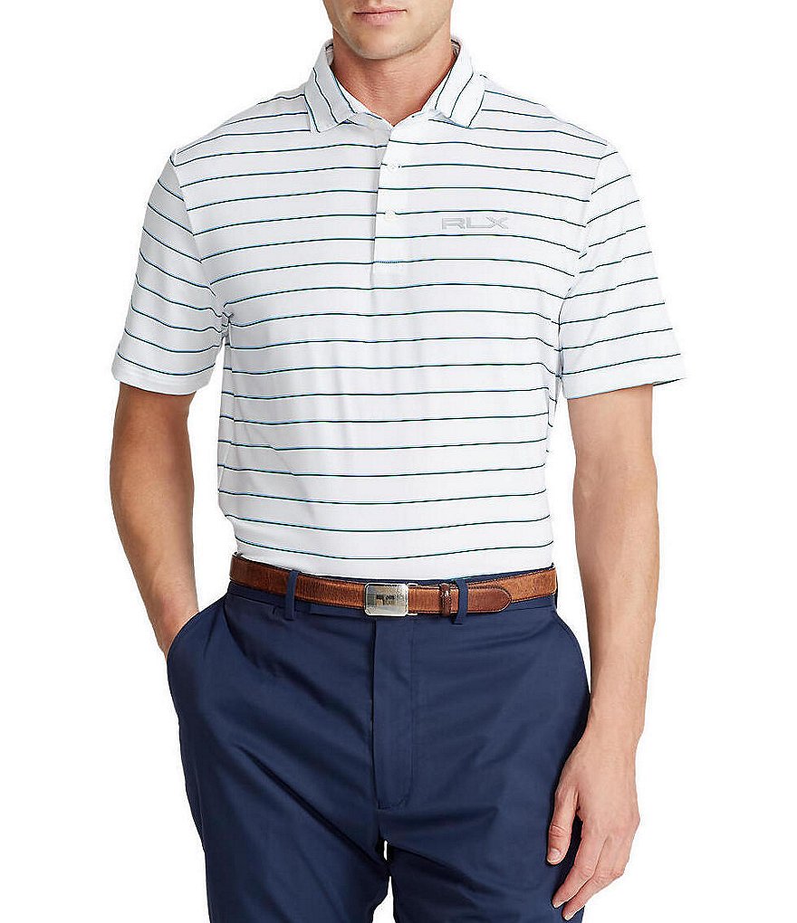Polo Ralph Lauren RLX Golf Classic-Fit Tech Jersey Short-Sleeve Recycled Materials Polo Shirt