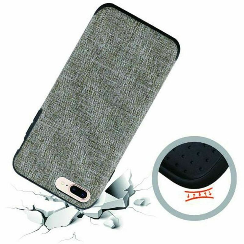 iPhone 8 7 6S 6 Plus - Light Thin Non-Slip Fabric TPU Case - Green