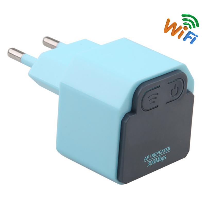 KuWfi 609U 300Mbps Wireless Repeater 2.4Ghz WI-FI AP Router 802.11N Signal Amplifier Wifi Range Extender Booster With US/EU Plug