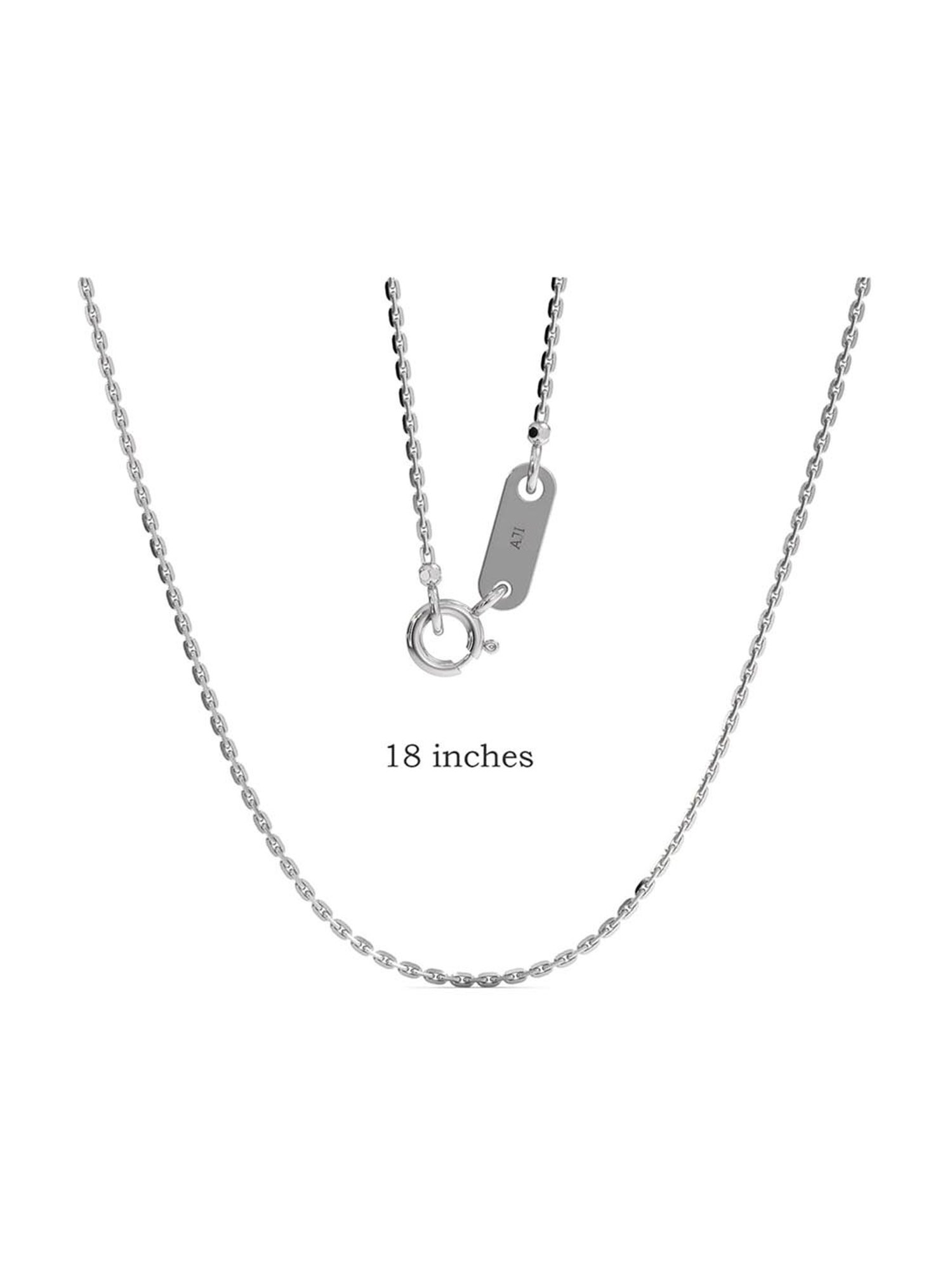 Joyalukkas 950 Platinum Chain for Women