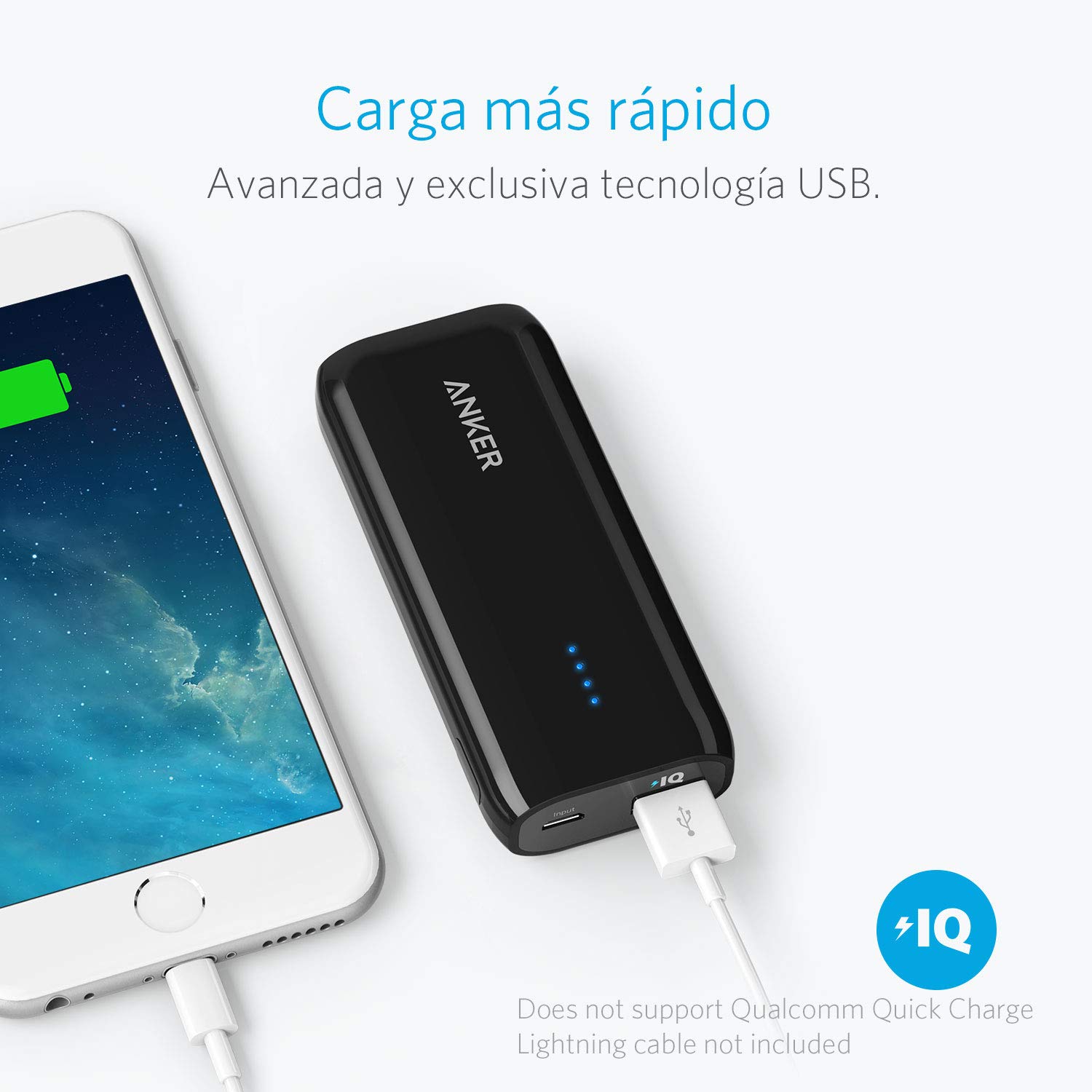 2600mAh Power Bank Portable External Battery Charger for iPhone 4S 5 5S