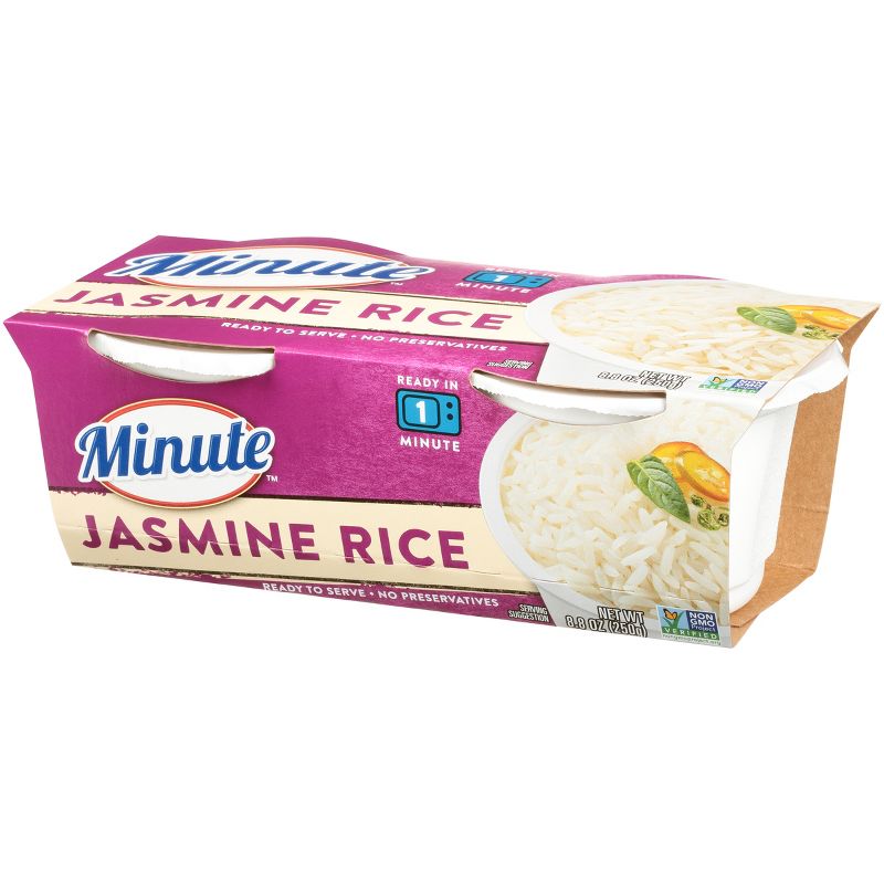 Minute Microwaveable Jasmine Rice - 8.8oz 2ct